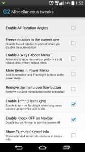 G2 TweaksBox misc tweaks