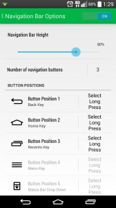 G2 Xposed nav bar settings